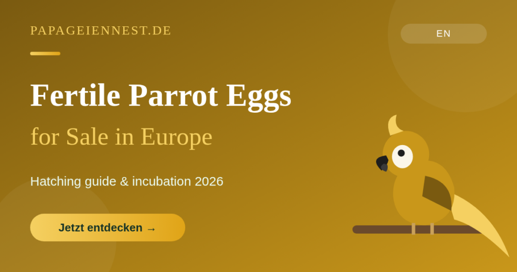 Fertile Parrot Eggs for Sale Europe 2026 | Hatching Guide